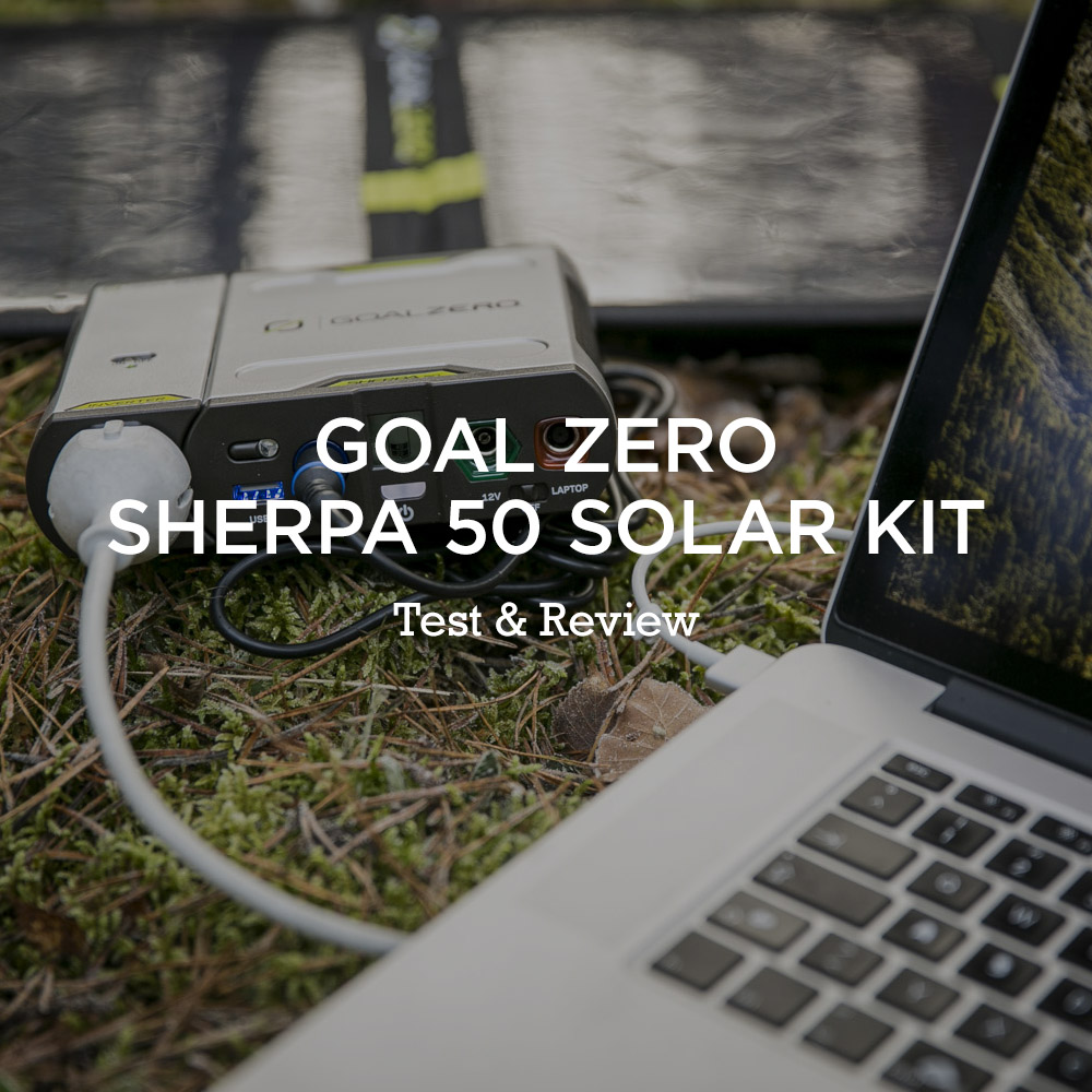 goal zero sherpa 50 solar kit
