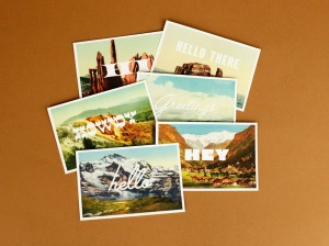 Adventure Supply Co. Greetings Postcard