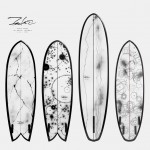 Futura Stampd surfboard