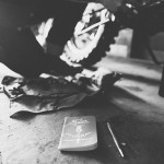 word notebooks iron resin