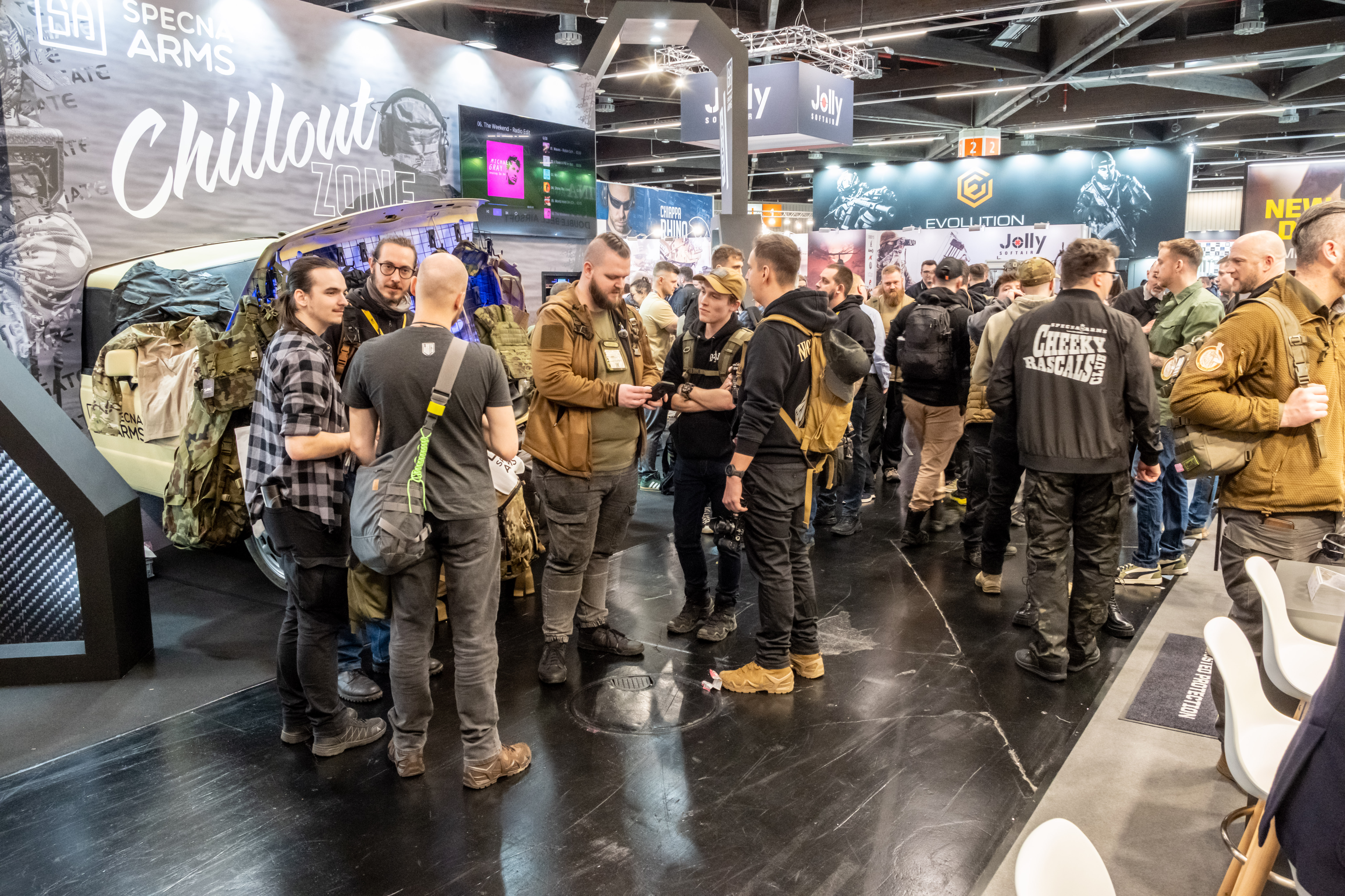 Messegeschehen / Trade Fair Activity - Airsoft, Paintball